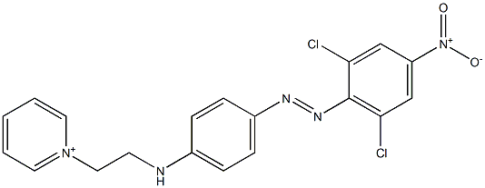 1-[2-[[4-[(2,6-Dichloro-4-nitrophenyl)azo]phenyl]amino]ethyl]pyridinium