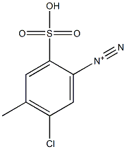 5-Chloro-4-methyl-2-sulfobenzenediazonium|