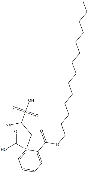 Phthalic acid 1-tetradecyl 2-(2-sodiosulfoethyl) ester