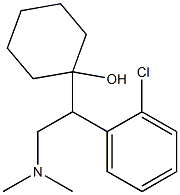 1-[1-(2-Chlorophenyl)-2-dimethylaminoethyl]cyclohexanol Structure