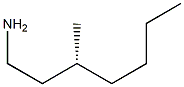 [R,(+)]-3-Methylheptylamine Structure