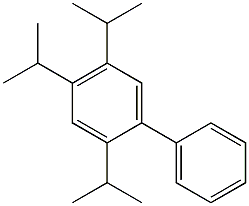 2,4,5-Triisopropyl-1,1'-biphenyl,,结构式