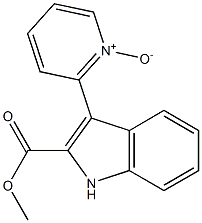 3-[(Pyridine-1-oxide)-2-yl]-1H-indole-2-carboxylic acid methyl ester