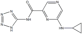  N-(1H-Tetrazol-5-yl)-6-cyclopropylaminopyrazine-2-carboxamide