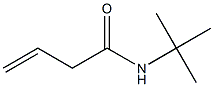 N-tert-Butyl-3-butenamide Struktur