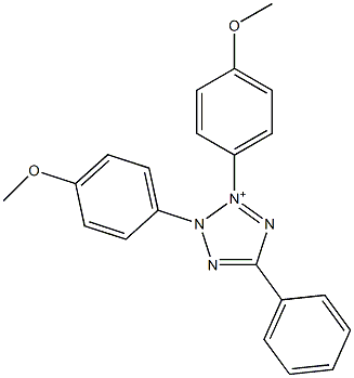  2,3-Bis(4-methoxyphenyl)-5-phenyl-2H-tetrazole-3-ium