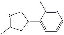 3-(2-Methylphenyl)-5-methyloxazolidine Struktur