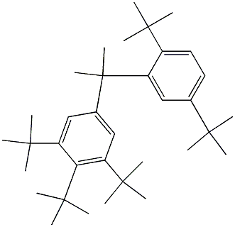 2-(3,4,5-Tri-tert-butylphenyl)-2-(2,5-di-tert-butylphenyl)propane