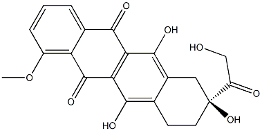 (8S)-8-Glycoloyl-6,8,11-trihydroxy-7,8,9,10-tetrahydro-1-methoxynaphthacene-5,12-dione