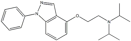 1-Phenyl-4-[2-(diisopropylamino)ethoxy]-1H-indazole