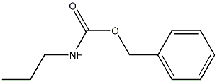 N-(Benzyloxycarbonyl)-1-propanamine Struktur