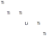 Pentatitanium lithium Structure