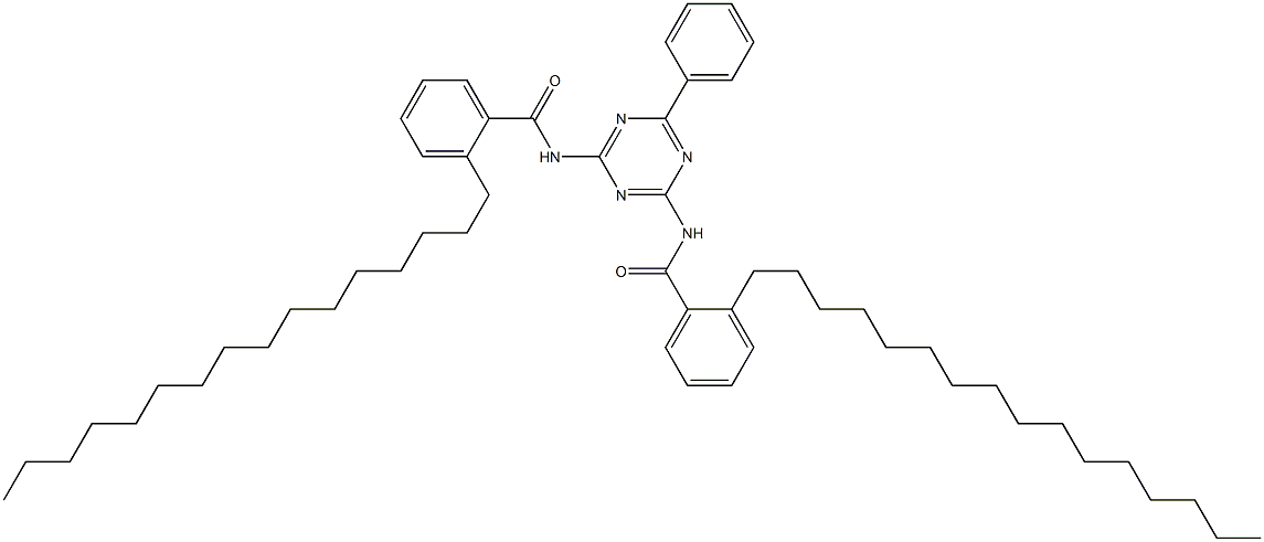 N,N'-(6-Phenyl-1,3,5-triazine-2,4-diyl)bis(2-hexadecylbenzamide)|