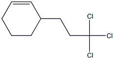 3-(3,3,3-Trichloropropyl)cyclohexene Structure
