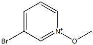 3-Bromo-1-methoxypyridin-1-ium|