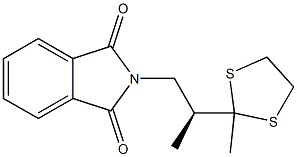  (-)-N-[(S)-2-(2-Methyl-1,3-dithiolane-2-yl)propyl]phthalimide