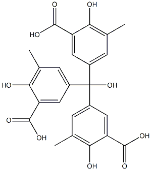 5,5',5''-(Hydroxymethylidyne)tris(2-hydroxy-3-methylbenzoic acid)