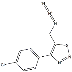 4-(4-Chlorophenyl)-5-azidomethyl-1,2,3-thiadiazole