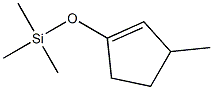 1-(Trimethylsiloxy)-3-methyl-1-cyclopentene Structure