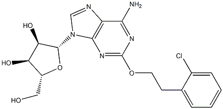 2-[2-(2-Chlorophenyl)ethoxy]adenosine