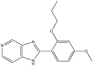 2-(2-Propoxy-4-methoxyphenyl)-1H-imidazo[4,5-c]pyridine|