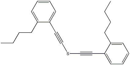 Butyl(phenylethynyl) sulfide Struktur