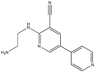 2-[(2-Aminoethyl)amino]-5-(4-pyridinyl)pyridine-3-carbonitrile