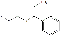 2-Phenyl-2-(propylthio)ethylamine 结构式