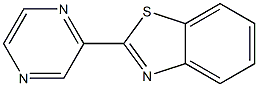 2-(2-Pyrazinyl)benzothiazole Struktur
