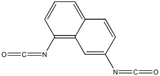 1,7-Naphthalenediyldiisocyanate Structure