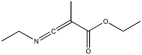 1-(エトキシカルボニル)-1-メチル-N-エチルケテンイミン 化学構造式