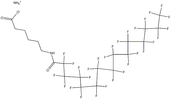 6-[(Nonacosafluorotetradecyl)carbonylamino]hexanoic acid ammonium salt|