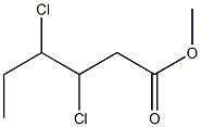 3,4-Dichlorocaproic acid methyl ester Struktur