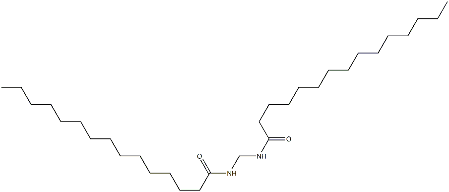 N,N'-Methylenebis(pentadecanamide) Structure