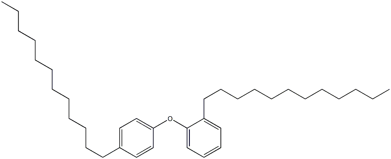 2,4'-Didodecyl[oxybisbenzene] Structure