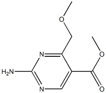 2-Amino-4-methoxymethylpyrimidine-5-carboxylic acid methyl ester