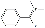  N-[Bromo(phenyl)methylene]-N-methylmethanaminium