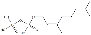 (3Z)-3,7-Dimethyl-2,6-octadiene-1-ol diphosphoric acid|