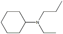 N-Ethyl-N-propylcyclohexylamine Structure