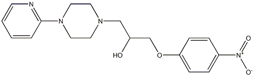 2-[4-Nitrophenoxy]-1-[[4-(2-pyridinyl)-1-piperazinyl]methyl]ethanol