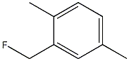 Fluoro(2,5-dimethylphenyl)methane Structure