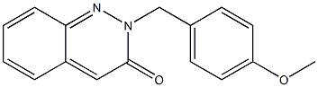 2-(4-Methoxybenzyl)cinnolin-3(2H)-one Structure