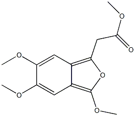 3,5,6-Trimethoxyisobenzofuran-1-acetic acid methyl ester