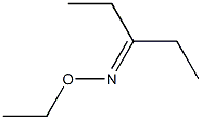 3-Pentanone O-ethyl oxime Structure