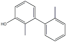 2,2'-Dimethylbiphenyl-3-ol 结构式