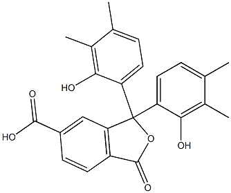 1,3-Dihydro-1,1-bis(2-hydroxy-3,4-dimethylphenyl)-3-oxoisobenzofuran-6-carboxylic acid