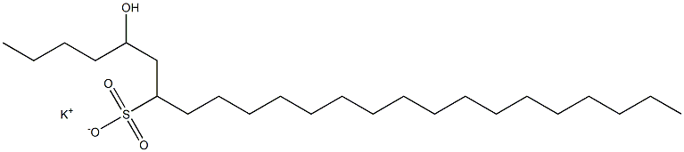 5-Hydroxytetracosane-7-sulfonic acid potassium salt|