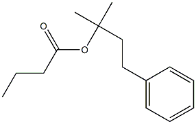 Butyric acid 1,1-dimethyl-3-phenylpropyl ester