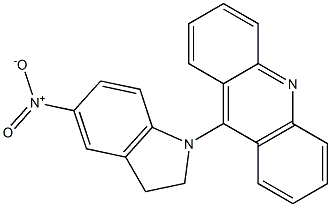 9-(5-Nitroindolin-1-yl)acridine