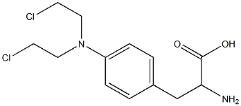 2-Amino-3-[4-[bis(2-chloroethyl)amino]phenyl]propionic acid